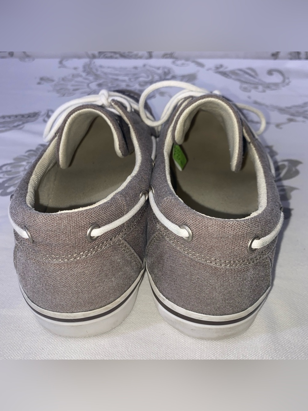 Timberland Earthkeepers Men's Gray Canvas Lace-Up Boat Shoes
Size 10 - Picture 4 of 11